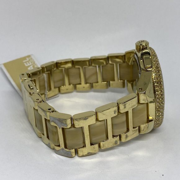 Michael Kors MK5802 Women's Gold Bracelet Analog Dial Quartz Wrist Watch EY323 - Picture 12 of 12